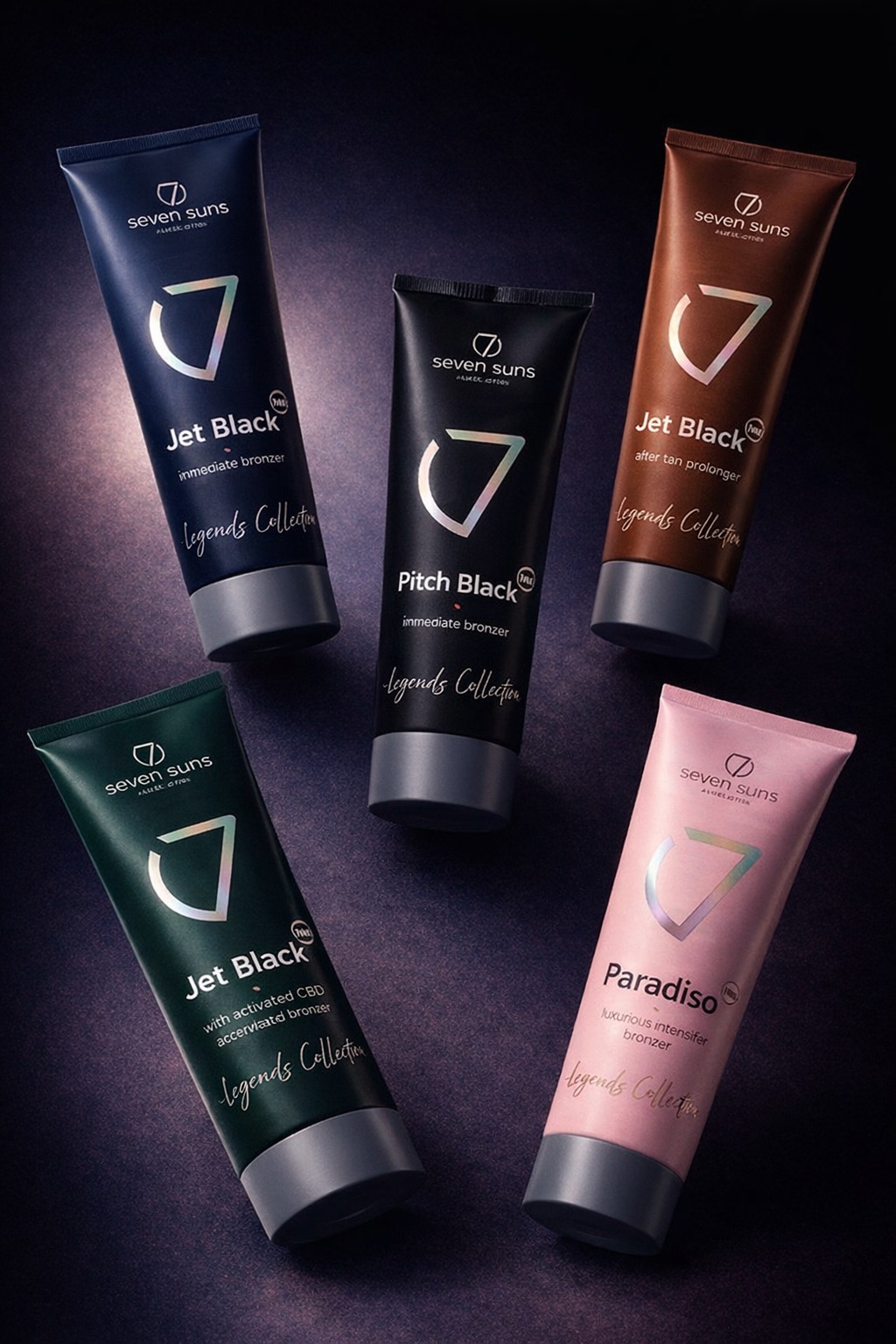 Opalovací kosmetika Seven Suns Legends Collection