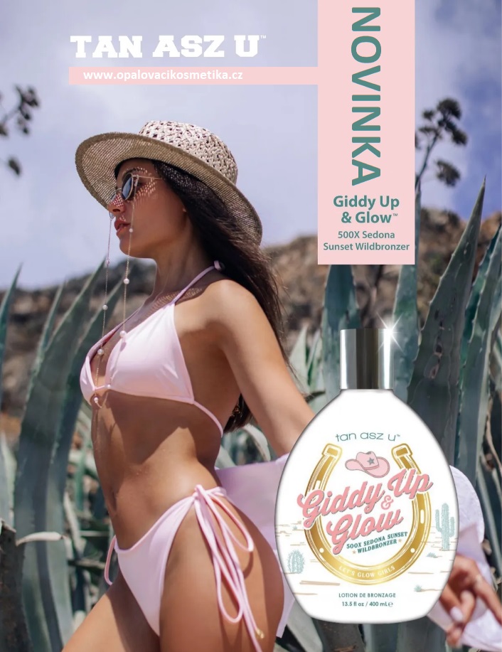 Opalovací kosmetika do solária Tan Asz U Giddy Up and Glow